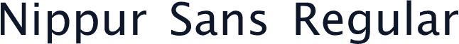 Nippur Sans Regular