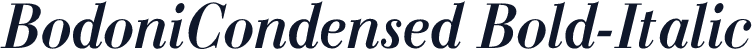 BodoniCondensed Bold-Italic