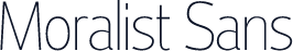 Moralist Sans