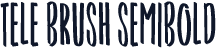 Tele Brush Semibold