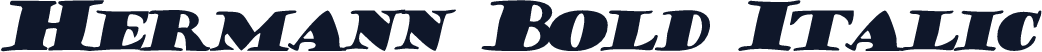 Hermann Bold Italic