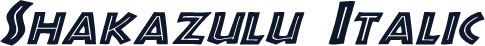 Shakazulu Italic
