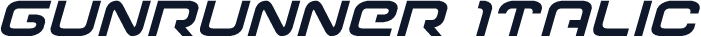 Gunrunner Italic