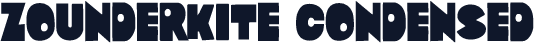 Zounderkite Condensed