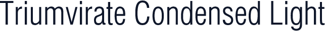 Triumvirate Condensed Light