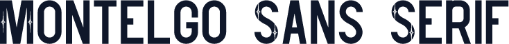 Montelgo Sans Serif