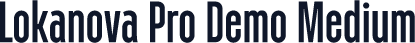 Lokanova Pro Demo Medium