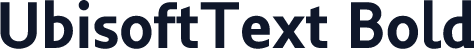 UbisoftText Bold