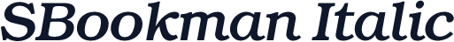 SBookman Italic