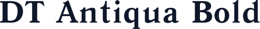 DT Antiqua Bold