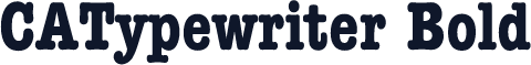 CATypewriter Bold