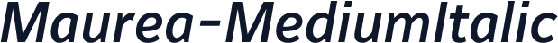 Maurea-MediumItalic