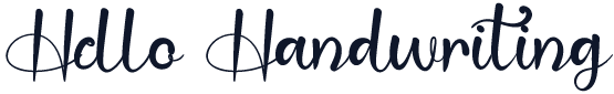 Hello Handwriting