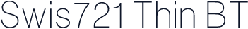 Swis721 Thin BT