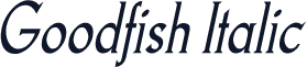 Goodfish Italic