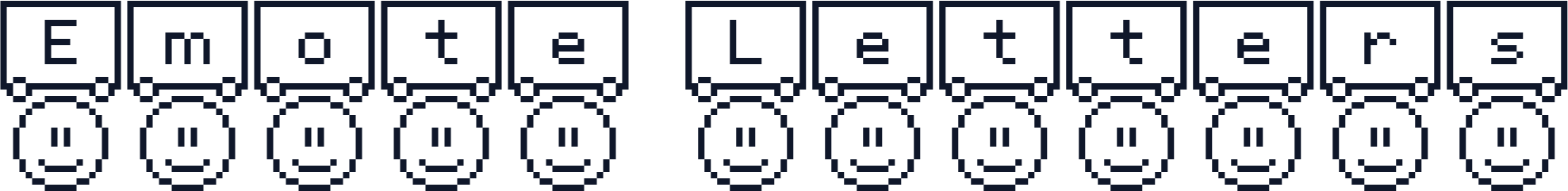 Emote Letters