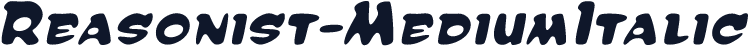 Reasonist-MediumItalic