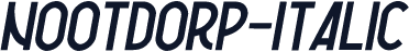 Nootdorp-Italic