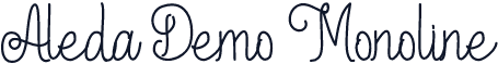 Aleda Demo Monoline
