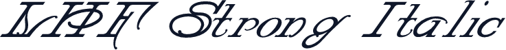 LHF Strong Italic