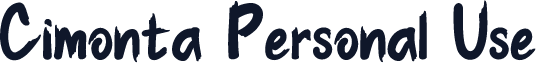 Cimonta Personal Use