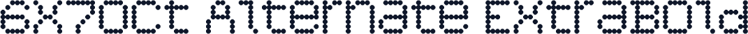6x7oct Alternate ExtraBold