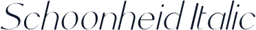 Schoonheid Italic