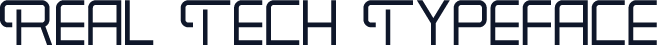 Real Tech Typeface