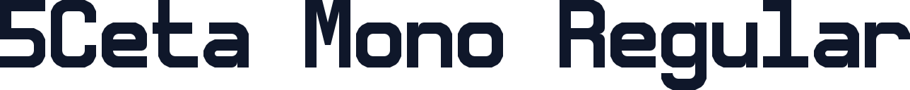5Ceta Mono Regular