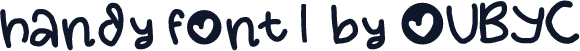 handy font 1 by OUBYC