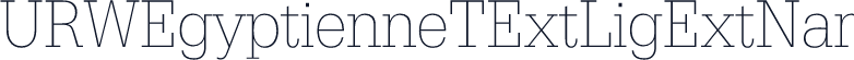 URWEgyptienneTExtLigExtNar