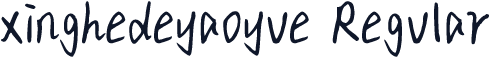 xinghedeyaoyue Regular