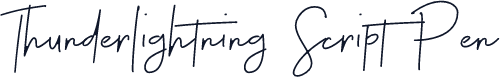 Thunderlightning Script Pen