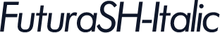 FuturaSH-Italic