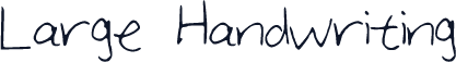 Large_Handwriting