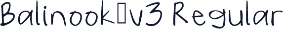 Balinook_v3 Regular