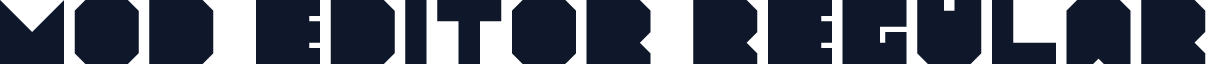 Mod Editor Regular