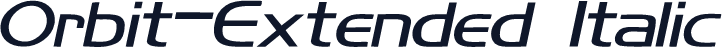 Orbit-Extended Italic