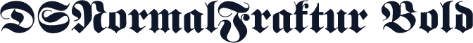 DSNormalFraktur Bold