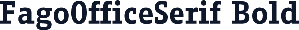 FagoOfficeSerif Bold