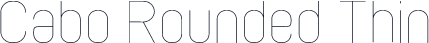 Cabo Rounded Thin