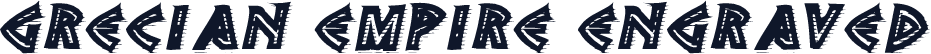 Grecian Empire Engraved