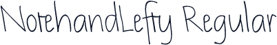 NotehandLefty Regular