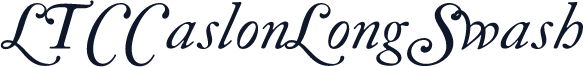 LTCCaslonLongSwash