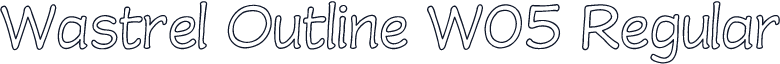 Wastrel Outline W05 Regular