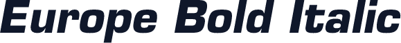 Europe Bold Italic