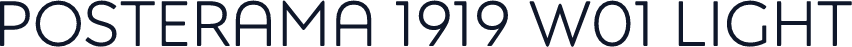 Posterama 1919 W01 Light
