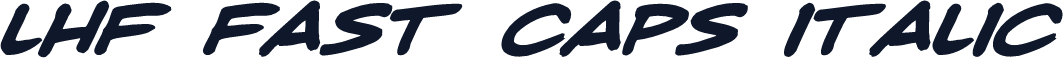 LHF Fast Caps Italic