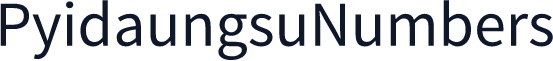 PyidaungsuNumbers