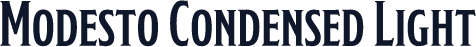 Modesto Condensed Light